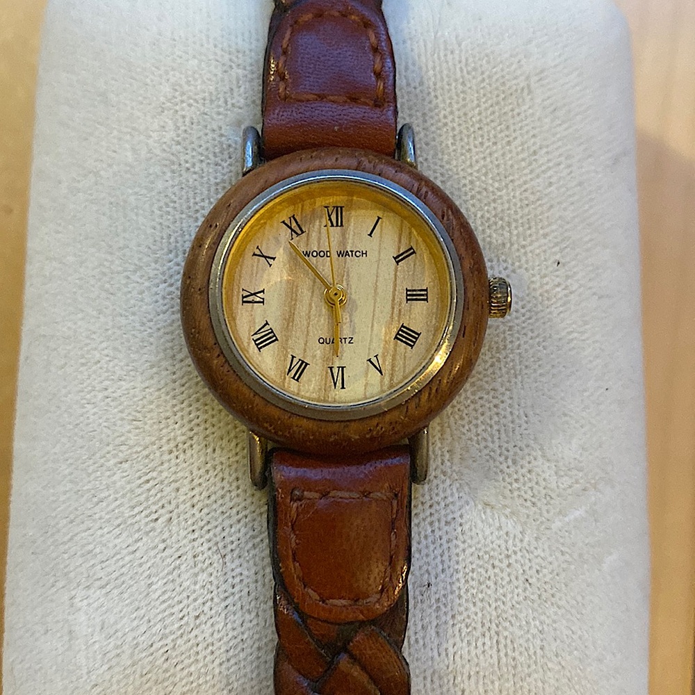 Wood watch
